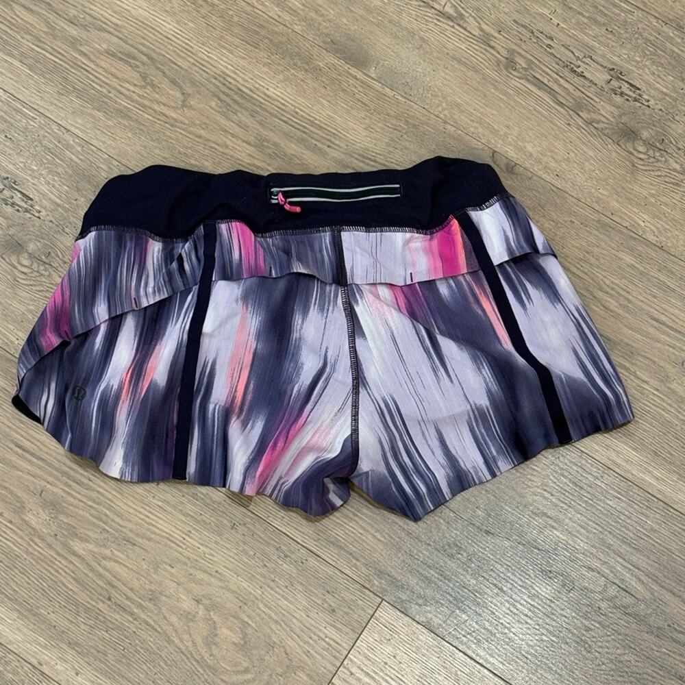 Lululemon Women's Multi-Color Athletic Shorts 8 - Picture 4 of 6